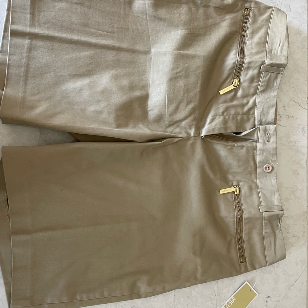Michael Kors Khaki Bermuda Shorts